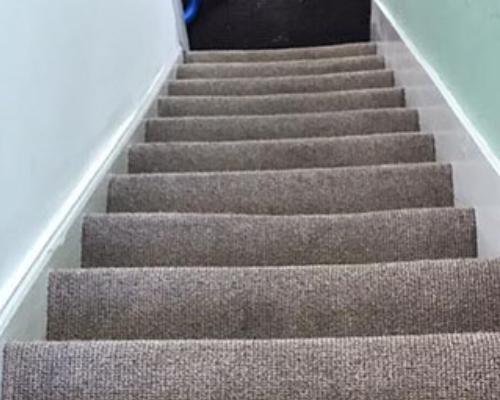 Cleaning of Staircase After